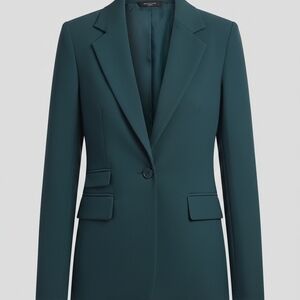 Banana Republic Dark Teal Suit Jacket